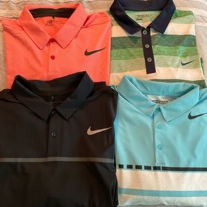 Nike men’s golf shirt lot